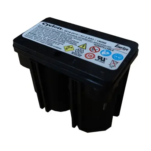 0819-0010 – Ener Sys Cyclon 4V 2.5Ah D cell Sealed Lead Acid Monoblocs Battery Authentic