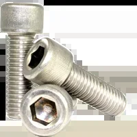 #10-24 x 3/8 Socket Head Cap Screw, 18-8 Stainless Steel, Fully Threaded, Qty 100