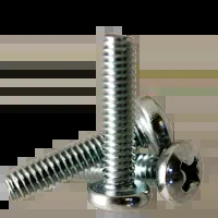 #10-32 x 1 1/2″ Machine Screws, Phillips Pan Head, Zinc Cr+3, Fully Threaded, Qty 100