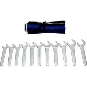 11 Piece 30 Degree Open End Service Wrench Set