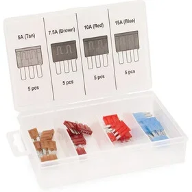 20-Piece 3-Blade Micro Fuse Assortment