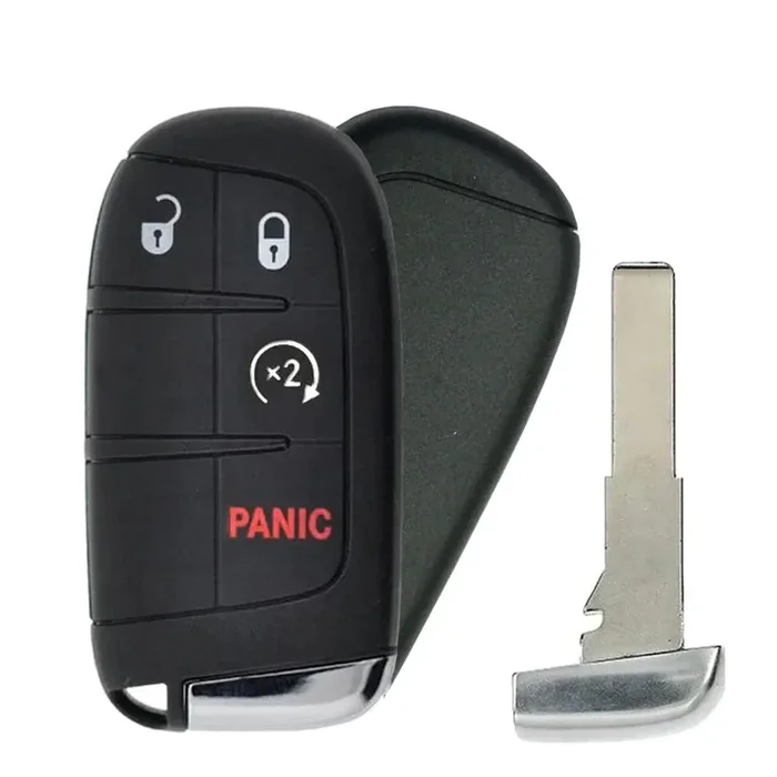2022 Jeep Compass Smart Key 4B Fob W/ Remote Start FCC# M3N-40821302 – Aftermarket