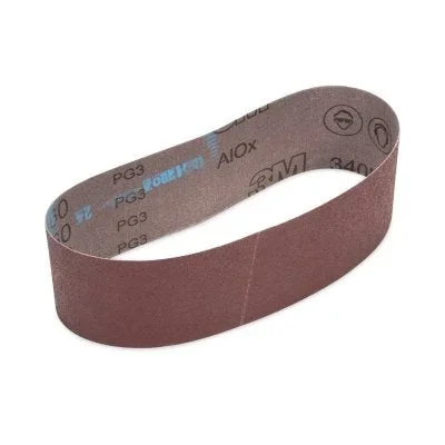 3M 7010362087 Cloth Belt, 340D, X-Weight, 43 in W x 75 in L, P120 Grit, Aluminum Oxide, Film-lok/Single Flex