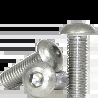 #5-40 x 5/16″ Button Head Socket Cap Screws, 18-8 Stainless Steel, Qty 100