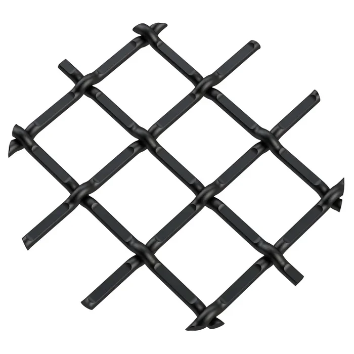 .5″ Round Single Diamond Decorative Grille – Flat Black, 36″ W x 24″ L Sheet