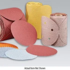 8″ (203 mm) Dia. x 120 Grit A/O Vacuum PSA DynaCut Disc