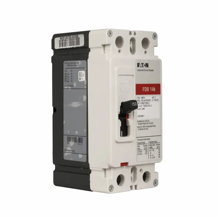 Affordable FDB2050 – Eaton – Molded Case Circuit Breaker – Bolt-On – 50 Amp – 2 Pole – 600 Volt