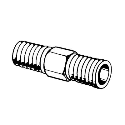 Affordable Lincoln Steel Hex Nipple with 1/8 in. NPTF Male x 1/4 in. NPTF Male Thread – 10772