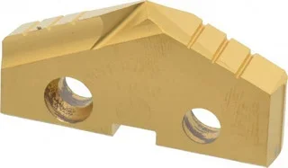 Allied Machine SER 3 1-9/16″ M4 TIN High Speed Steel Spade Drill Insert TiN Finish, 1-9/16″ Diam, 1/4″ Thick, 132°, Series GEN2 T-A 433T-0118 – 08071458