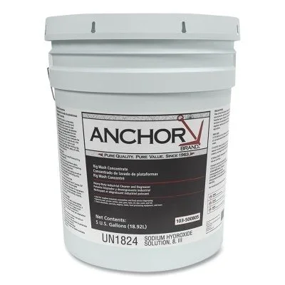 Anchor Brand 500805 Rig Washing Detergent Concentrate 5 gallon