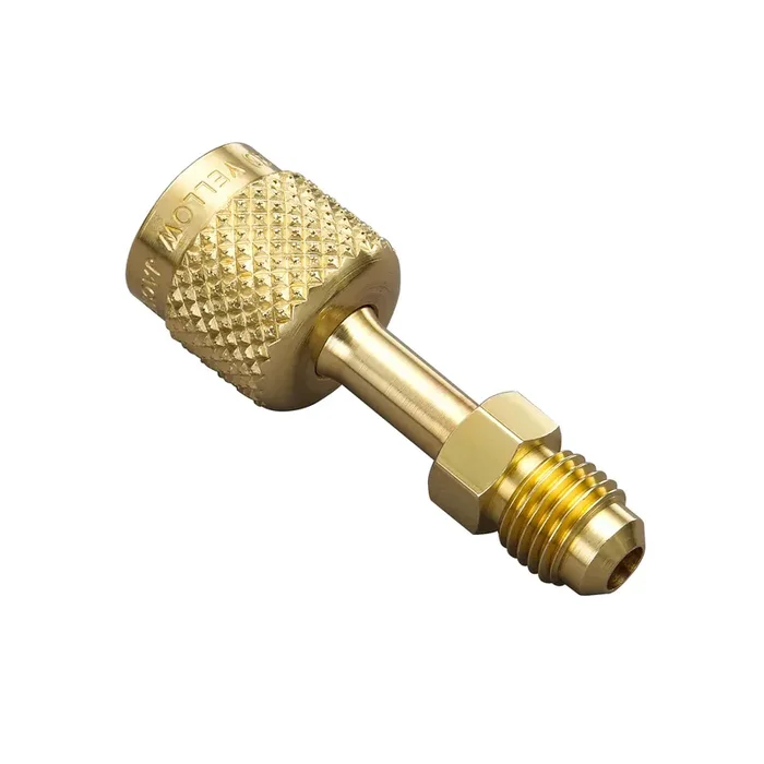 Authentic Yellow Jacket 5/16 in. Quick Coupler Straight x 1/4 in. Male Flare – 19121