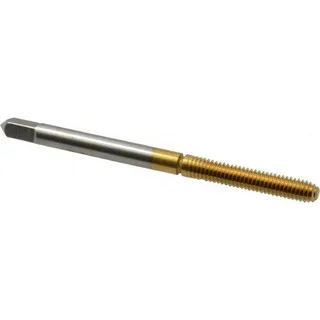 Balax Thread Forming Tap: #6-40 UNF, Bottoming, High Speed Steel, TiN Coated 2″ OAL, H6, Series BXB 11506-01T – 00019588