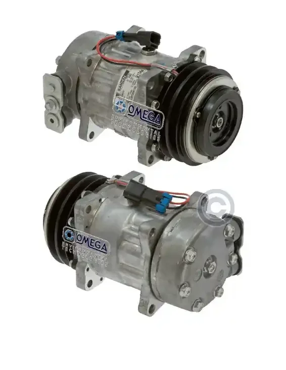 Bargain Sanden Compressor Model SD7H15 12V with 125mm Clutch Diameter and Horizontal Pad Fitting – 20-04089 by Omega