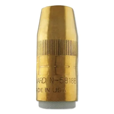 Bernard N5818B Centerfire Nozzles 1/8 in Tip Recess 5/8 in Bore For Q-Gun Brass Large