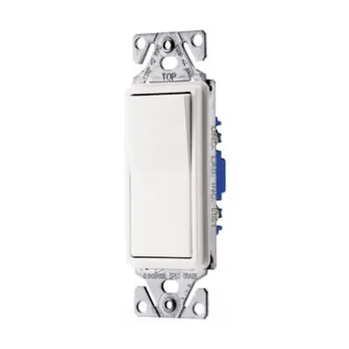 Best Choice Cooper Wiring Device 7503W 120/277-Volt AC 15-Amp 3-Way Standard Grade Decorator Switch White