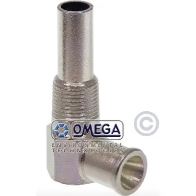 Best Choice Omega 90 Deg. Steel Heater Fitting 3/8 MPT x 5/8 in. – 35-H1936