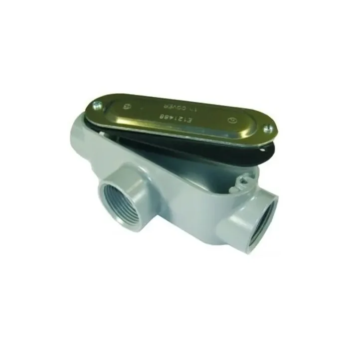 Best Seller Conduit Body With Cover/Gasket, Type: T, Size: 1/2″, Aluminum