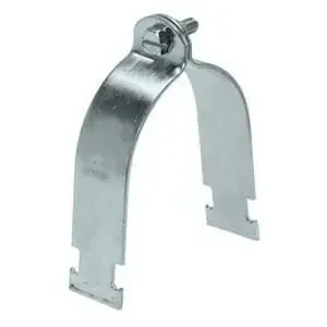 Best Seller Power Strut PS-1100-AS-6-ZD Zinc Dichromate Steel 2-Piece Standard Pipe Clamp 6-Inch