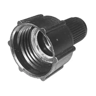 Best Seller Santech Black Plastic York/Tecumseh Long Stem Valve Cap 11/16 in.-16 Female Fitting – MT0640 by Omega