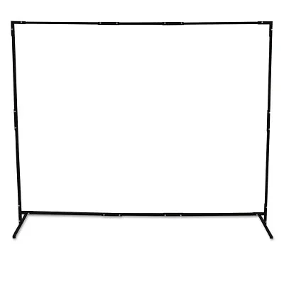 Best Welds CURTAINFRAME Curtain Frame, 6 ft X 6 ft Expandable to 6 ft X 8 ft, Steel, Black