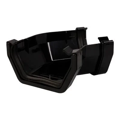 BLACK PVC 135 DEG UNI GUTTER ANGLE