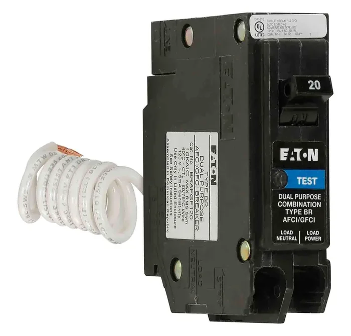 Brand New BRAFGF120 – Eaton – Molded Case Circuit Breakers – Plug- In – 20 Amp – 1 Pole – 120 Volt