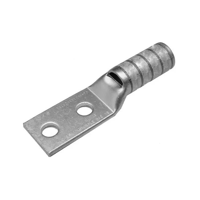 Burndy YAZ342NTCFX Electro Tin Plated Copper 2-Hole Type YAZ-FX Compression Lug 373.3-KCMIL 1/2-Inch Hylug Sale
