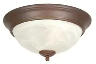 Buy Today INCANDESCENT CEILING MOUNT LIGHT FIXTURE CRF X215 OB STD ALABASTER FLMT LTG
