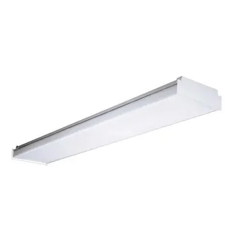 Columbia Lighting LAW4-35ML-EDU 4-Light Low Profile LED Wraparound Fixture 48-Watt 120 – 277-Volt >80 CRI 3500K 4700-Lumens LED High Reflectance Ba Reduced Price