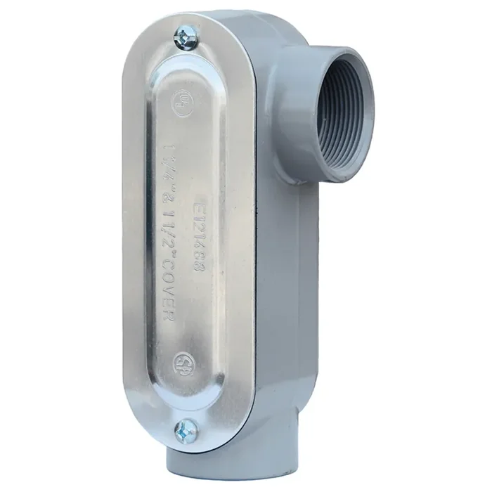 Conduit Body With Cover/Gasket, Type: LL, Size: 1-1/4″, Aluminum Fast Shipping