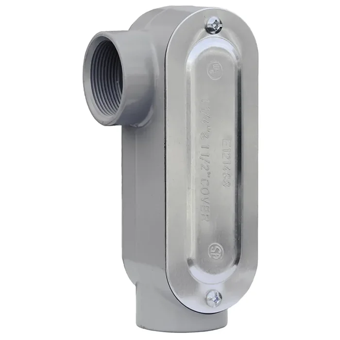 Conduit Body With Cover/Gasket, Type LR, Size: 1-1/2″, Aluminum Best Choice