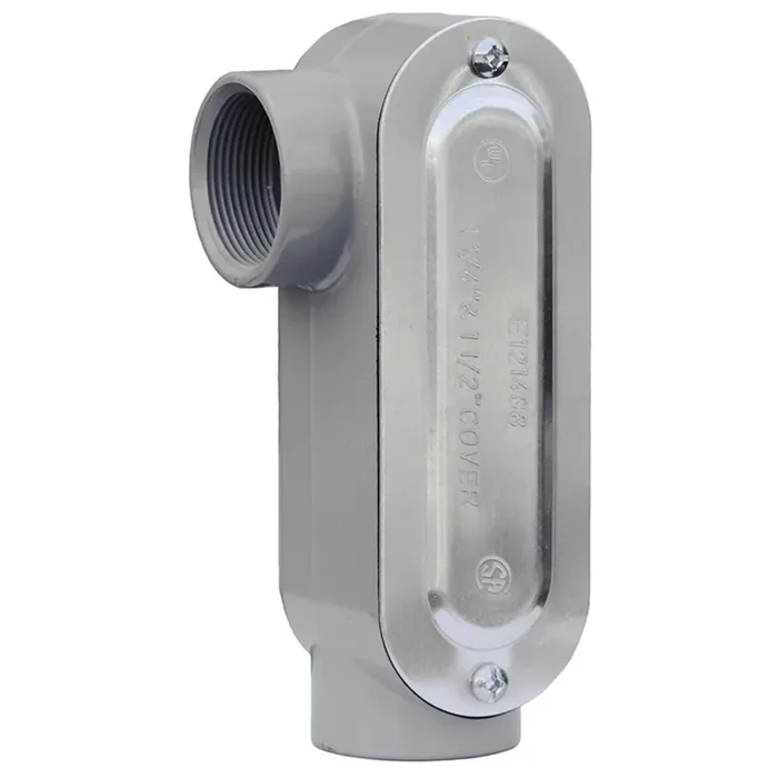 Conduit Body With Cover/Gasket, Type: LR, Size: 1-1/4″, Aluminum Sale
