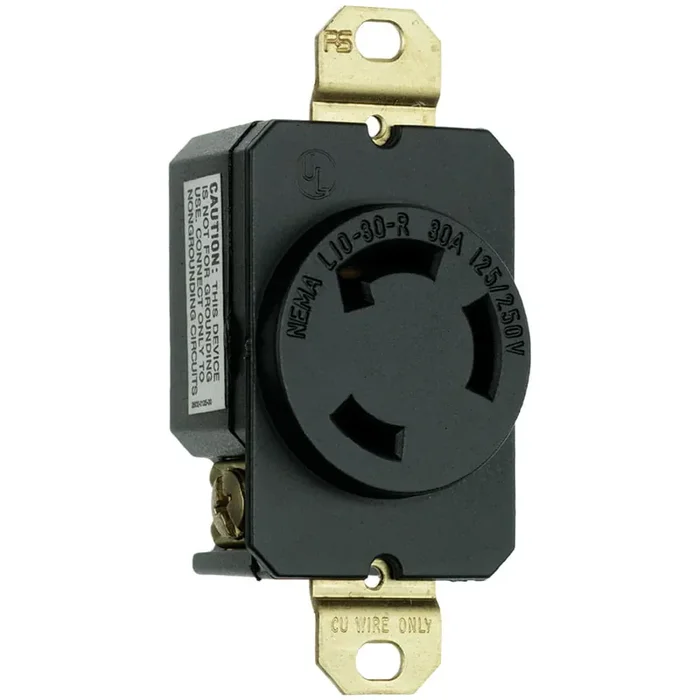 Crafted LOCKING DEVICE RECEPTACLE P S L1030 R LKG SGL RCPT NM L10 30R