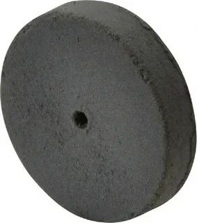 Cratex 1″ Diam x 1/16″ Hole x 3/16″ Thick, Surface Grinding Wheel Silicon Carbide, Extra Fine Grade, 25,000 Max RPM, Rubber Bond, No Recess 86XF – 05086236