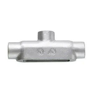 Crouse-Hinds TB150M Malleable Iron TB Style Conduit Body 1-1/2-Inch Condulet® Time-Limited
