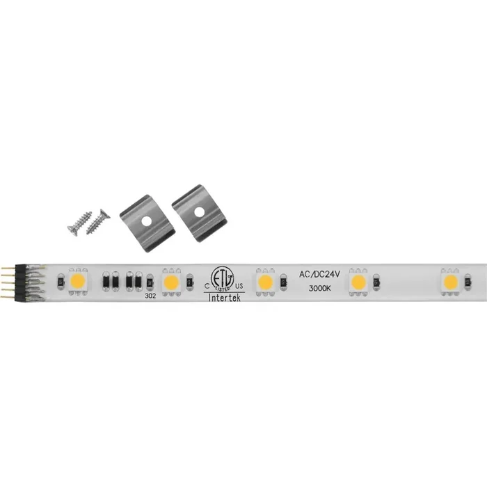 Deal Progress Lighting P7040-30 12-Light Solid State Under Cabinet Light Fixture 3-Watt 24-Volt 3000K White Hide-a-Lite 4