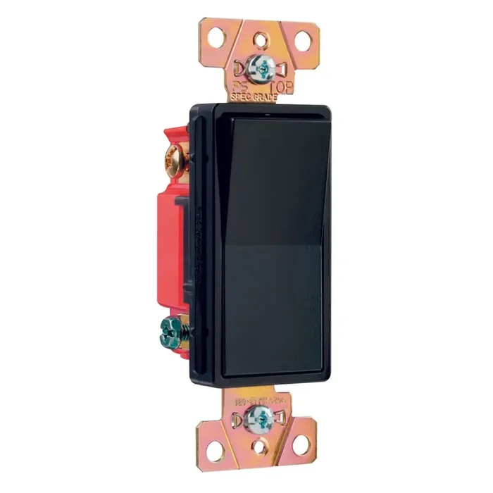 Direct From Factory DECORATOR SWITCH P S 2623 BK 20A 120 277V DCRTR SW