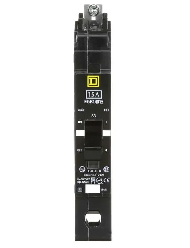 EGB14015 – Square D – Molded Case Circuit Breaker – Bolt-On – 15 Amp – 1 Pole – 277 Volt Hot Picks