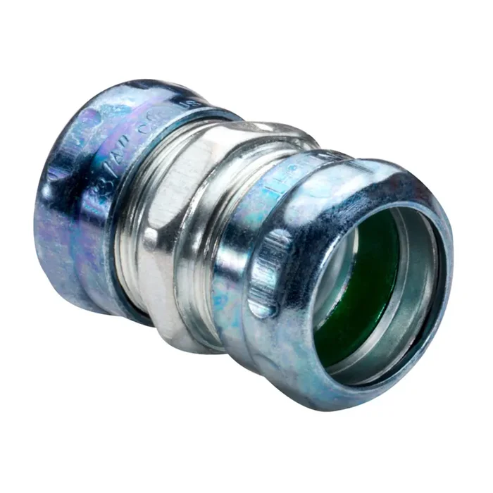 EMT Compression Coupling, Size: 1-1/4″, Concrete Tight & Raintight Hassle-Free Returns