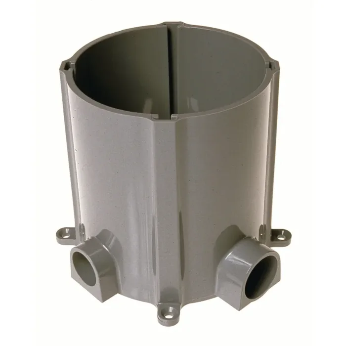 Exclusive Offer Raco 5511 1-Gang Non-Metallic Concrete Pour Floor Box 5-Inch Dia x 6-Inch Gray