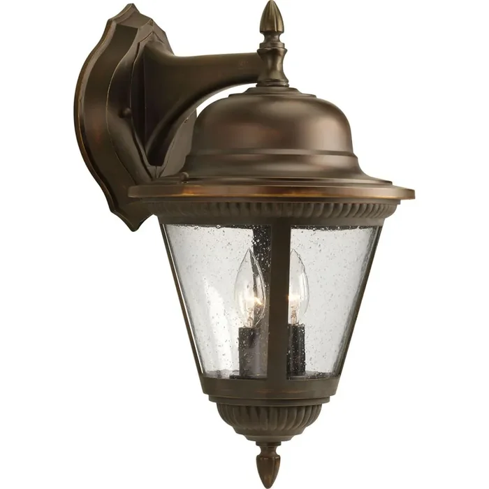 Fan Favorite Progress Lighting P5864-20 2-Light Wall Lantern 60-Watt 120-Volt Antique Bronze Powder Coated Westport