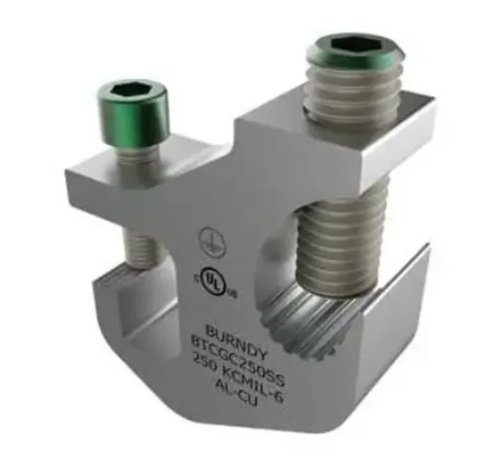 Grab Now Cable Tray Ground Clamp, 6 AWG – 250 MCM, Aluminum