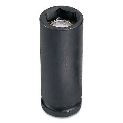 Grey Pneumatic 2020DG Impact Socket 1/2 in Drive Size 5/8 in Socket Size Hex 6-point Magnetic Deep Length