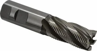 Hertel 1″ Diam, Fine Pitch, 2″ LOC, 5 Flute Cobalt Roughing Square End Mill Uncoated, 4-1/2″ OAL, 1″ Shank Diam, Single End, 30° Helix 06822365 – 06822365