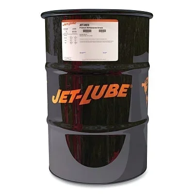 Jet-Lube 60029 JET-RED Premium Multipurpose Grease, 400 lb, Drum, 2 NLGI