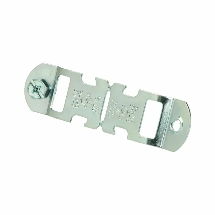 Latest B-Line BPC-12 Pre-Galvanized Low Carbon Steel 2-Piece Break-Apart Conduit Clamp 3/4-Inch