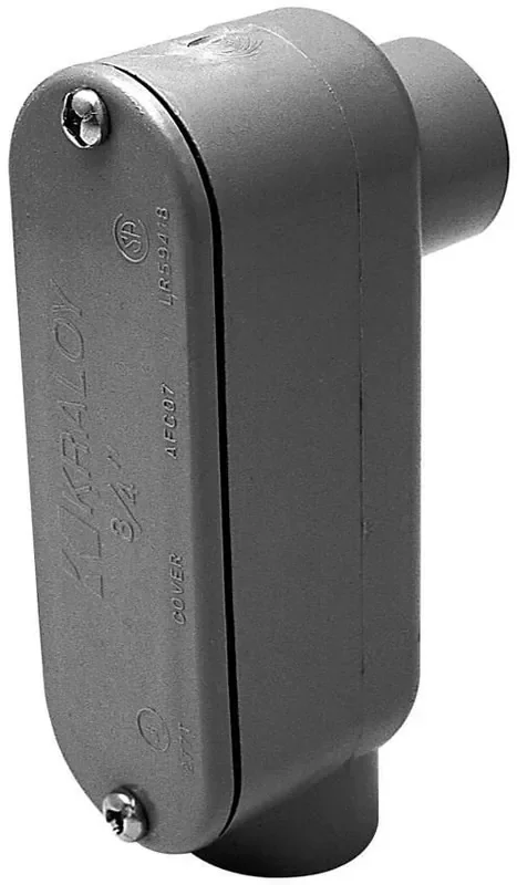 Limited Edition Kraloy 078140 PVC Type LB Access Fitting With Cover And Gasket 1/2-Inch