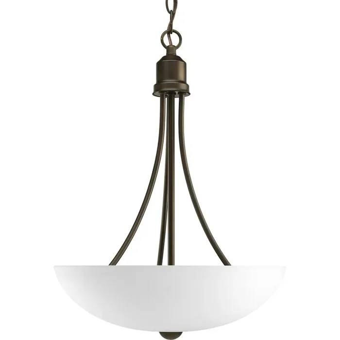 Luxury Progress Lighting P3914-20 2-Light Inverted Hall And Foyer Pendant Fixture 100-Watt 120-Volt AC Antique Bronze Gather