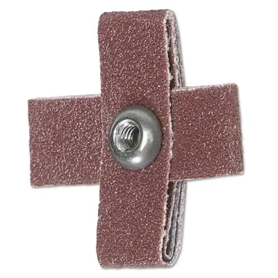 Merit Abrasives 8834185519 Cross Pads, 1 in Length, 80 Grit, Aluminum Oxide