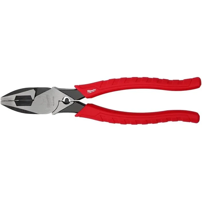 Milwaukee Tool 48-22-6100 9″ Comfort Grip High Leverage Lineman’s Pliers with Crimper